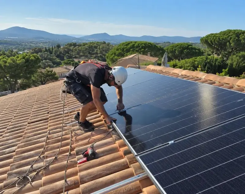 Installateur panneaux solaires Caves — pose photovoltaïque sur toiture